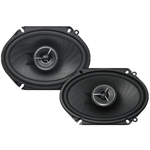 KENWOOD Excelon 6"x 8" 180W 2-Way Car Custom Fit Speakers, Pair (KFCX683C) - Extreme Electronics