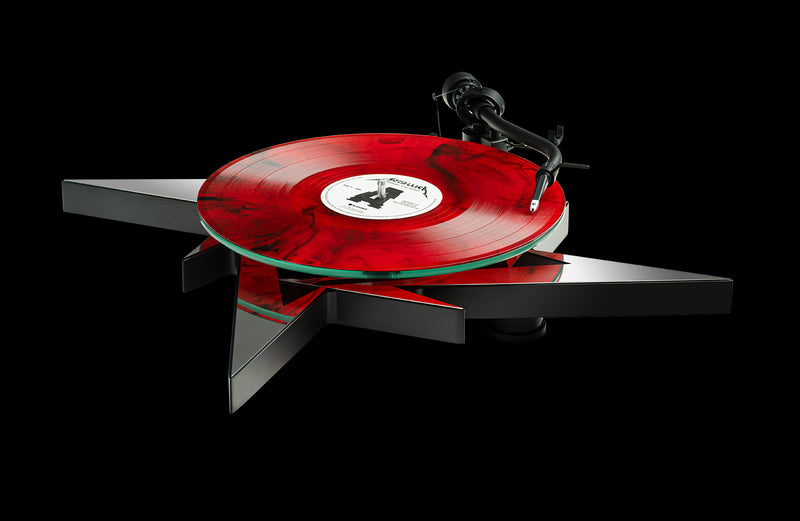 Pro-Ject  Metallica Limited Edition Turntable (PJ22299587) - Extreme Electronics
