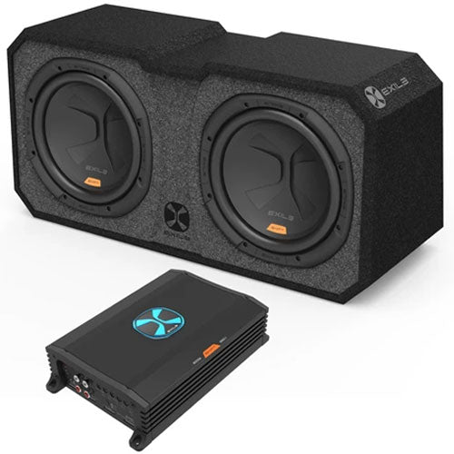 Exile Audio S212.600 - Dual 12" Subwoofer Party Pack (S212600) - Extreme Electronics 