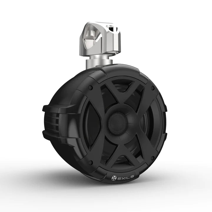 Exile Audio Black Surf Tower Speaker with swivel clamps (SXT7) - Extreme Electronics