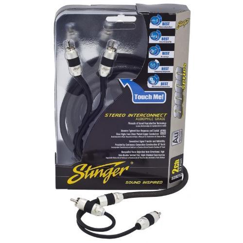 STINGER 2 Channel Triple Shielded Interconnect, 20 Ft (SI8220) - Extreme Electronics