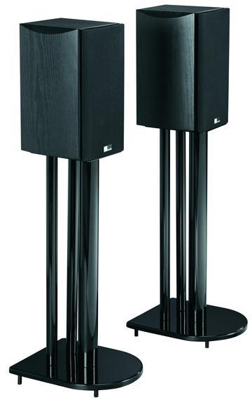 EVERMOUNT 36" Home Theatre Speaker Stands, High Gloss Black Finish (ESSP36B) - Extreme Electronics