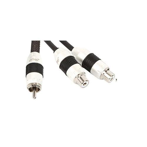 STINGER 2 Female to 1 Male Y-Adapter Interconnect (SI82YF) - Extreme Electronics