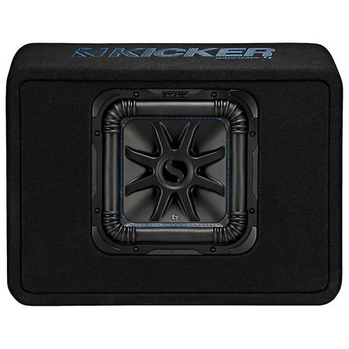 KICKER Ported Enclosure With Solo-Baric L7S Series 2 Ohm 10" Subwoofer (44TL7S102) - Extreme Electronics