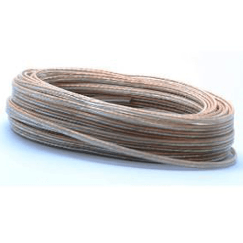 ULTRALINK 24 AWG Speaker Cable Clear, 50 Ft (UHS50) - Extreme Electronics
