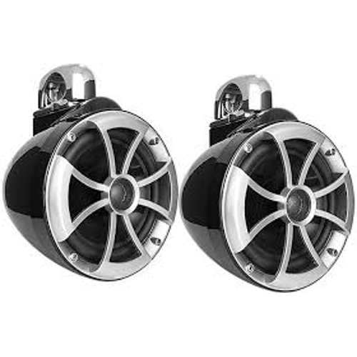 WET SOUNDS 800W 8" Marine Tower Speakers, Pair (REV8B) - Extreme Electronics