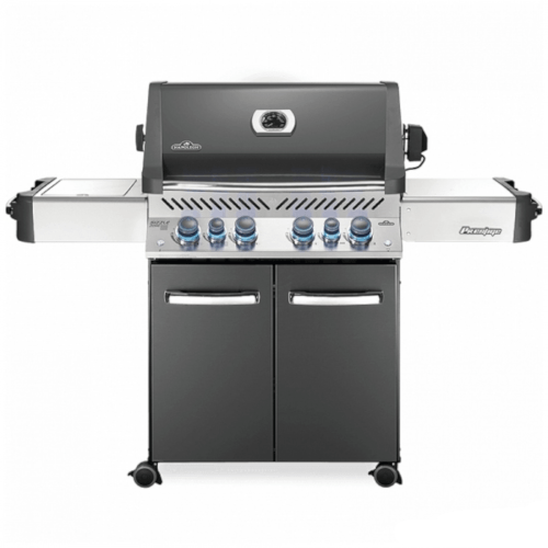 NAPOLEON Prestige 500 Natural GAs Grill With Infrared Side Burner, Grey (P500RSIBNCH3) - Extreme Electronics