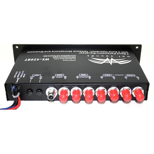WET SOUNDS 4-Band Marine Equalizer With Aux Input and Bluetooth (WS420BT) - Extreme Electronics