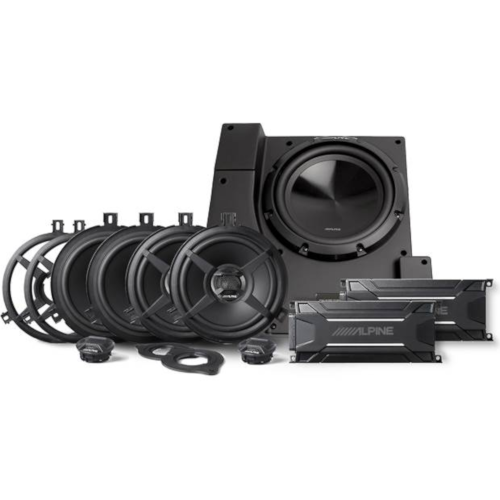 ALPINE Sound System for 2011-18 Jeep Wrangler JK Unlimited  (PSS22WRA) - Extreme Electronics