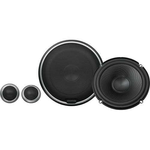 KENWOOD Performance Series 6 1/2" Component Speaker System (KFCP710PS) - Extreme Electronics