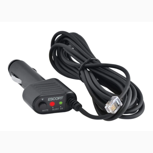ESCORT Straight SmartCord with Red LED (0010055-1) - Extreme Electronics