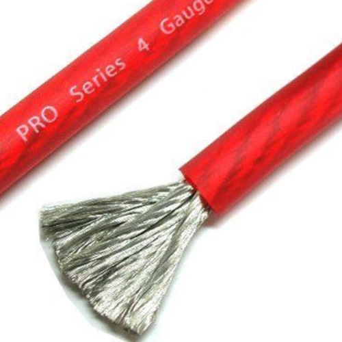 STINGER 4 GA Pro Series Power Wire Red Per Ft (SPW14TR) - Extreme Electronics