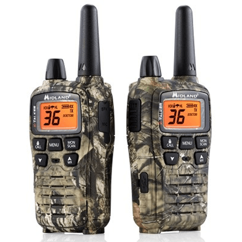 MIDLAND X-Talker Outfitters Camo Radios Up To 38 Miles, Pair - Extreme Electronics