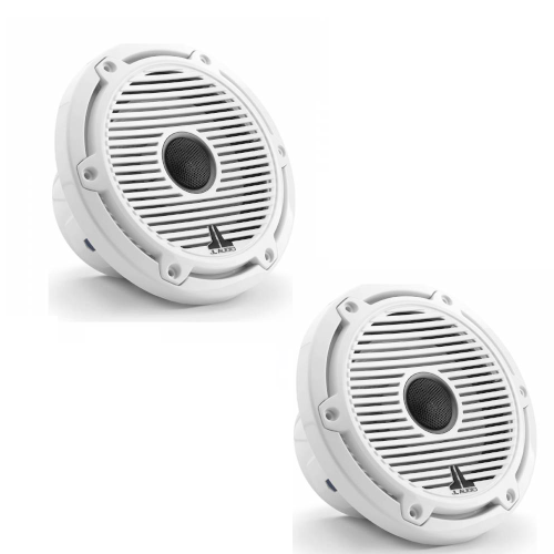 JL AUDIO 8.8″ Classic Grille Marine Speakers White, Pair (93608) - Extreme Electronics