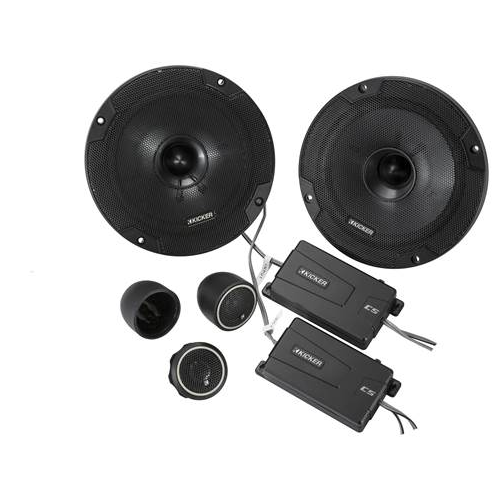 KICKER CS Series 6 1/2" Component Speaker System (46CSS654) - Extreme Electronics