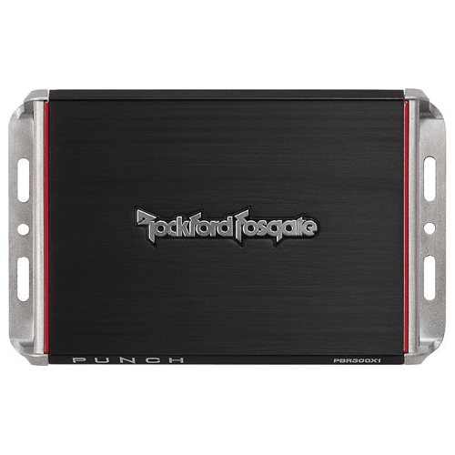 ROCKFORD FOSGATE Compact Mono Subwoofer Amplifier, 300 Watt RMS x 1 at 1 Ohm (PBR300X1) - Extreme Electronics