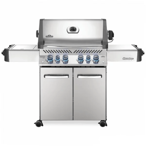NAPOLEON Prestige 500 Natural Gas Grill With Infrared Side Burner, Stainless Steel (P500RSIBNSS3) - Extreme Electronics