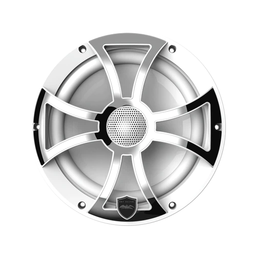 Wet Sounds High Output Component Style 8" Marine Coaxial Speakers, Pair (REVO8XSWSS) - Extreme Electronics