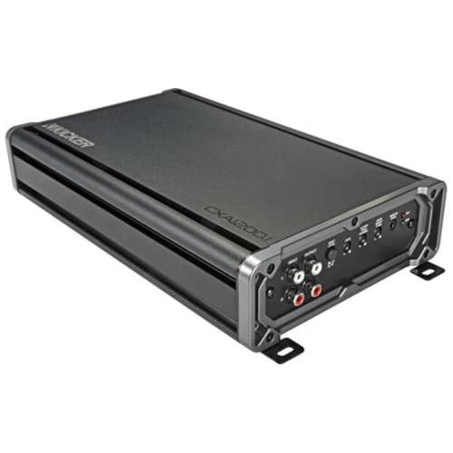 KICKER CX Series Mono Subwoofer Amplifier, 1,200 Watt RMS x 1 at 2 Ohm (46CXA1200.1) - Extreme Electronics
