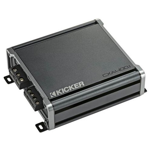 KICKER CX Series Mono Subwoofer Amplifier, 400 Watt RMS x 1 at 1 Ohm (46CXA4001) - Extreme Electronics