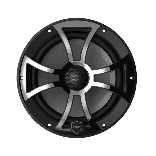 Wet Sounds High Output Component Style 8" Marine Coaxial Speakers, Pair (REVO8XSBSS) - Extreme Electronics