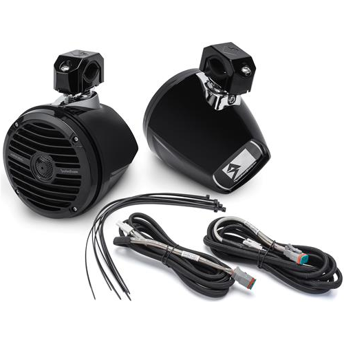 ROCKFORD FOSGATE Add-On Rear Speaker Kit for Select Yamaha YXZ Models (MOTO-REAR2) - Extreme Electronics