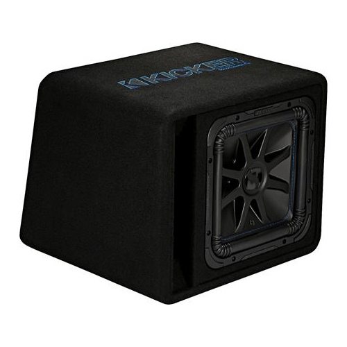KICKER Ported Enclosure With One Solo-Baric L7S Series 2 Ohm 12" Subwoofer (44VL7S122) - Extreme Electronics