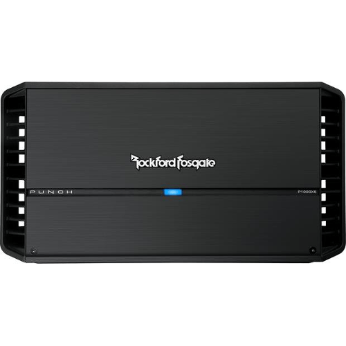 ROCKFORD FOSGATE Punch 5 Channel Car Amplifier 75 Watt RMS x 4 at 4 Ohm + 500 Watt RMS x 1 at 1 Ohm (P1000X5) - Extreme Electronics
