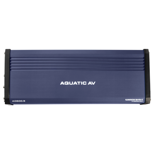AQUATIC AV 5/4/3-Channel Marine Amplifier (AQ-AD600.5) - Extreme Electronics