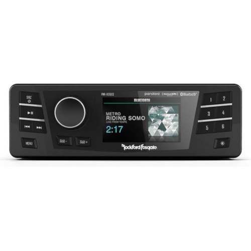 ROCKFORD FOSGATE Digital Media Receiver for 1998-13 Harley-Davidson® Motorcycles, DOES NOT PLAY CDs (PMX-HD9813) - Extreme Electronics