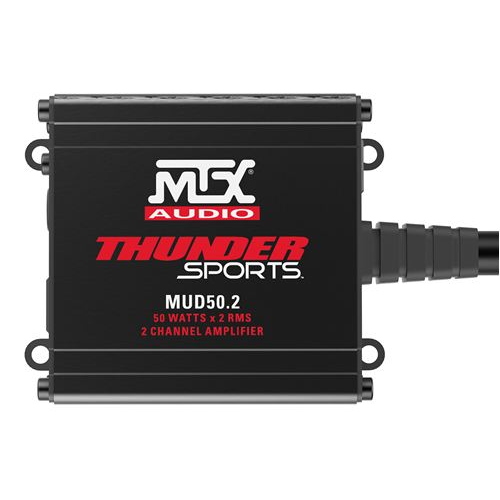 MTX AUDIO 100-Watt RMS 2 Channel Powersports Amplifier (MUD502) - Extreme Electronics