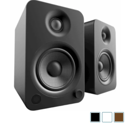 KANTO YU6 5 1/4" 2-Way Powered Desktop Speakers, Pair (YU6) - Extreme Electronics