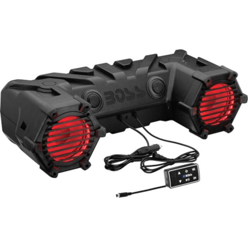 BOSS AUDIO Bluetooth® Amplified 450 Watt Sound System With Multi Color LED Lighting (ATV30BRGB) - Extreme Electronics