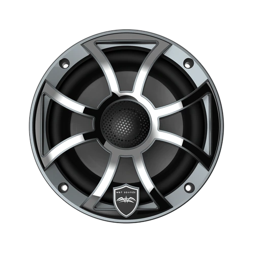 Wet Sounds High Output Component Style 6.5" Marine Coaxial Speakers, Pair (REVO6XSGSS) - Extreme Electronics