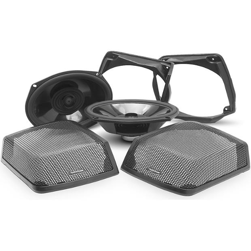 ROCKFORD FOSGATE 6"x 9" 2-Way Speakers for 98-13 Harley-Davidson® Motorcycles w/ Hardshell Bags (TMS69BL9813) - Extreme Electronics