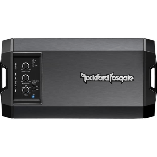 ROCKFORD FOSGATE Compact Mono Subwoofer Amplifier, 750 Watt RMS x 1 at 1 to 2 Ohm (T750X1BD) - Extreme Electronics