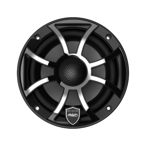 Wet Sounds High Output Component Style 6.5" Marine Coaxial Speakers, Pair (REVO6XSBSS) - Extreme Electronics
