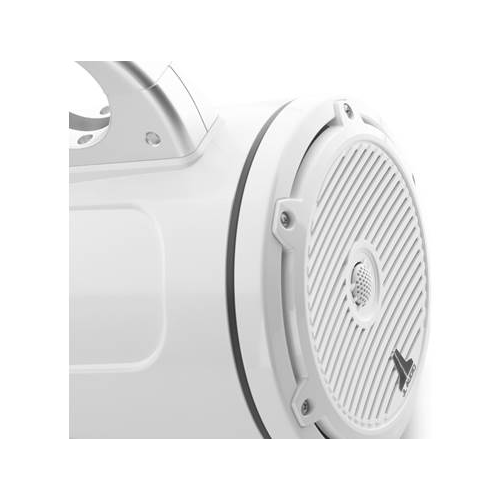 JL AUDIO M3 7.7" Enclosed Marine Coaxial Speakers With Classic Grille White, Pair (93535) - Extreme Electronics