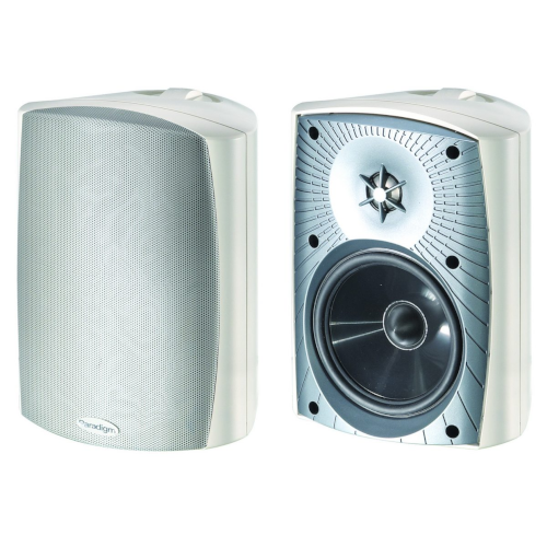 PARADIGM, White, 2-Way 5 1/2" Acoustic Outdoor Speakers, Pair (STYLUS270WHITE) - Extreme Electronics