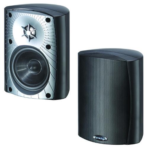 PARADIGM Black 2-Way 5 1/2" Acoustic Outdoor Speakers, Pair (STYLUS270BLACK) - Extreme Electronics