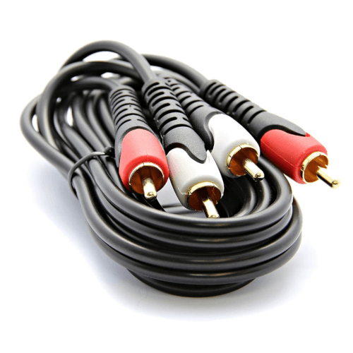 ULTRALINK Shielded RCA Stereo Cable, 12 Ft (UHS562) - Extreme Electronics