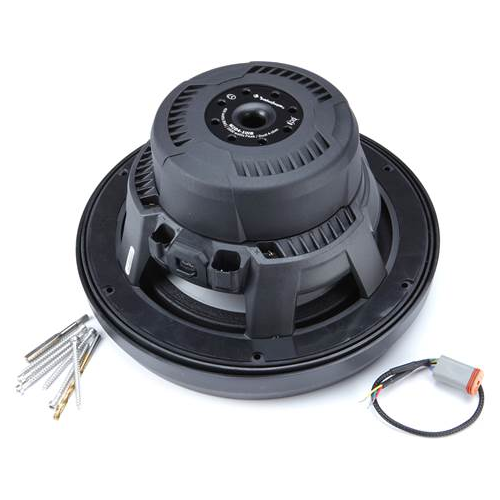 ROCKFORD FOSGATE M2 Series 10" Marine Subwoofer with Dual 4 Ohm Voice Coils and RGB LED Lighting, Black (M2D4-10iB) - Extreme Electronics