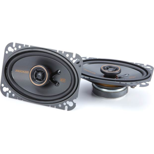 KICKER KS Series 4"x 6" 2-Way Car Speakers, Pair (47KSC4604) - Extreme Electronics