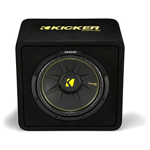 KICKER CompC Series Ported Enclosure With 12" Subwoofer, 4 Ohm (44VCWC124) - Extreme Electronics