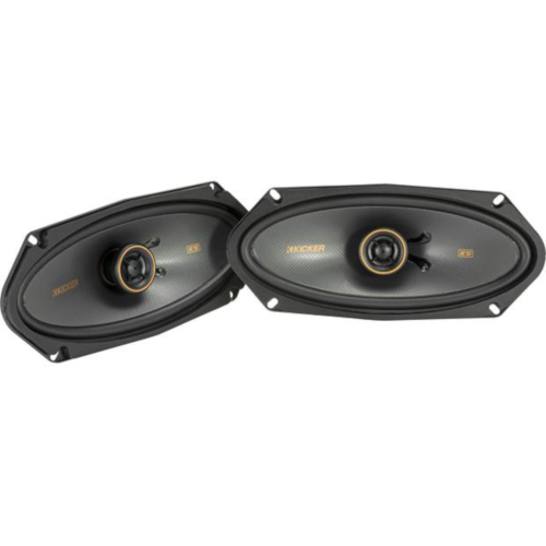 KICKER KS Series 4"x 10" 2-Way Car Speakers, Pair (47KSC41004) - Extreme Electronics