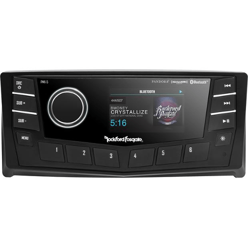 ROCKFORD FOSGATE Marine Digital Media Receiver with Bluetooth® and CANbus Connectivity, DOES NOT PLAY CDS (PMX5CAN) - Extreme Electronics