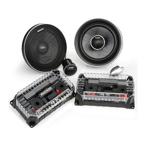 KICKER QS Series 6-3/4" Component Speaker System (41QSS674) - Extreme Electronics