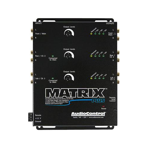 AUDIO CONTROL 6 Channel Line Driver (MATRIXPLUS) - Extreme Electronics