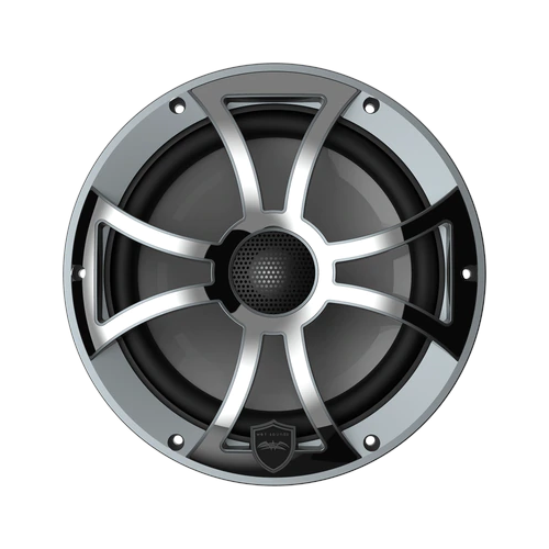 Wet Sounds 10" 2-Way Coaxial Gun Metal Marine Speakers, Pair (REVO10CXSGSS) - Extreme Electronics
