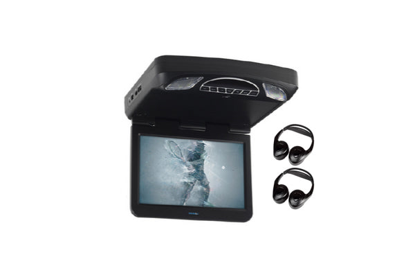 Voxx 13.3" LED Monitor Built-In DVD, HDMI, with Headphones (VXMTG13KIT) - Extreme Electronics